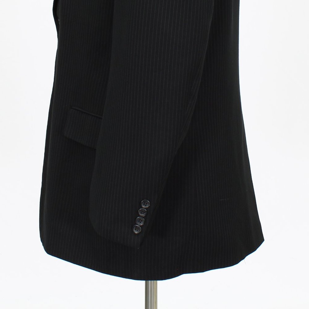 Statements 42L 36x31 Gray Striped 2-Button Suit R195 - Picture 8 of 15